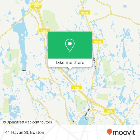 41 Haven St, Milford, MA 01757 map