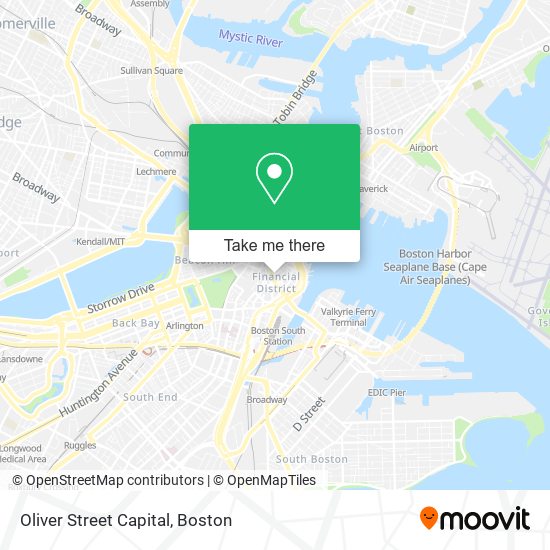 Oliver Street Capital map