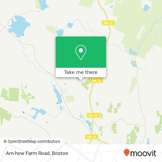 Mapa de Arn-how Farm Road