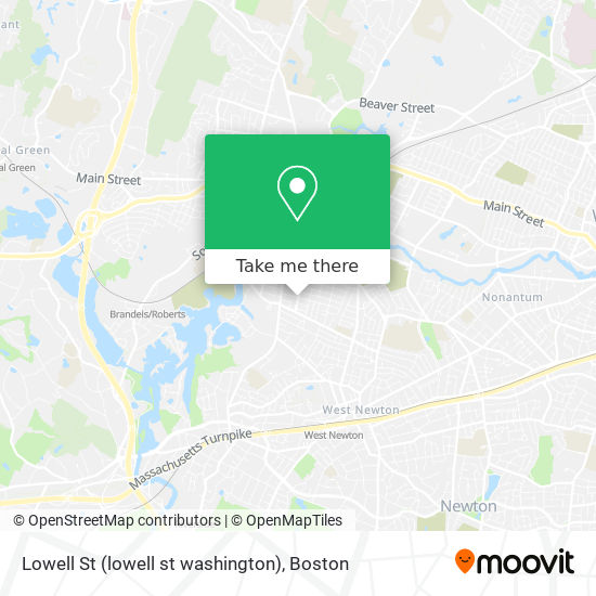 Mapa de Lowell St (lowell st washington)