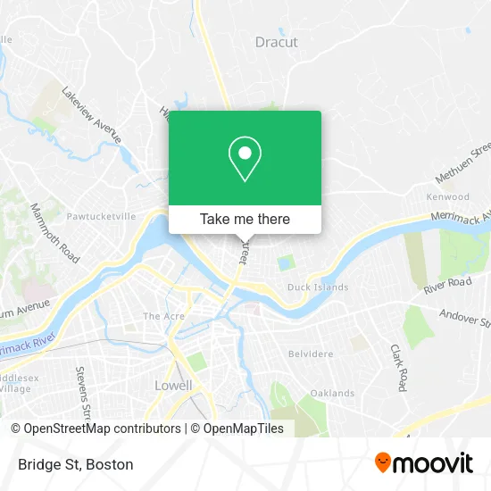 Bridge St map