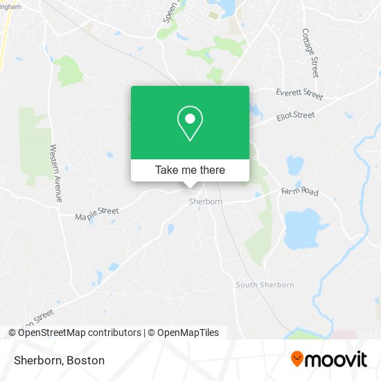 Sherborn map