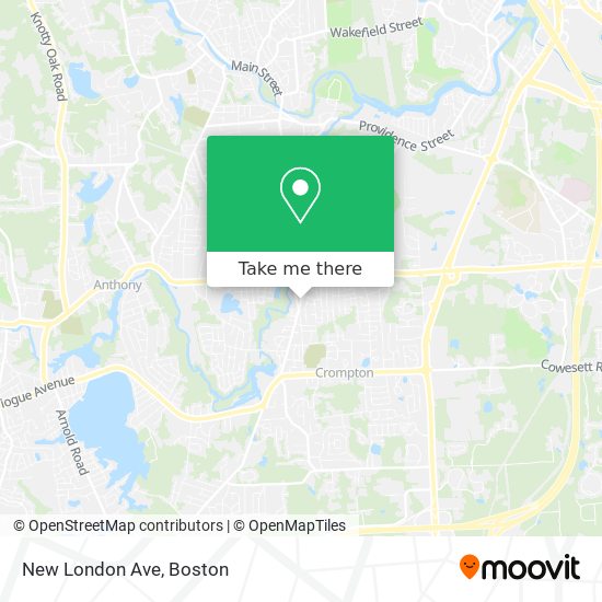 Mapa de New London Ave