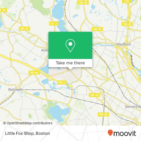 Little Fox Shop, 175 Massachusetts Ave map