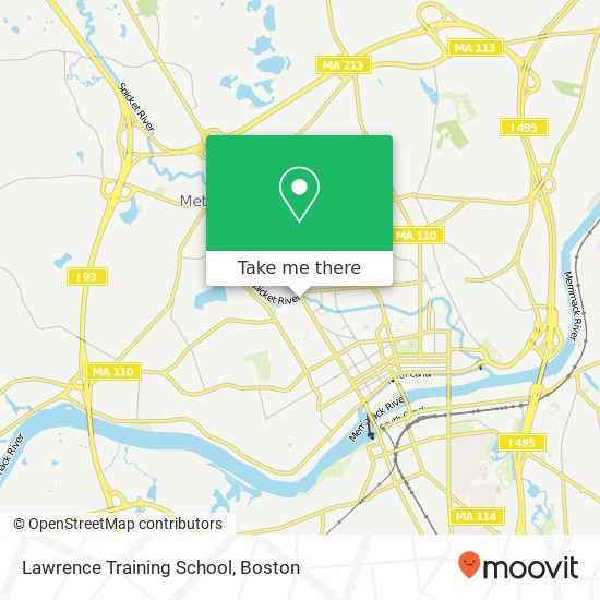 Mapa de Lawrence Training School, 530 Broadway