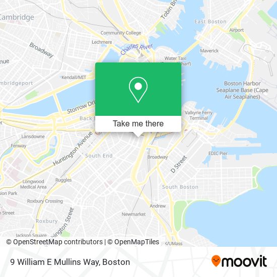 9 William E Mullins Way map