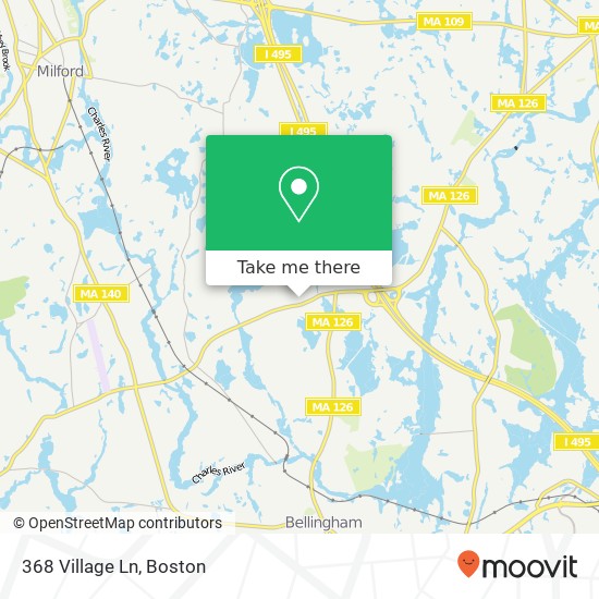 368 Village Ln, Bellingham, MA 02019 map