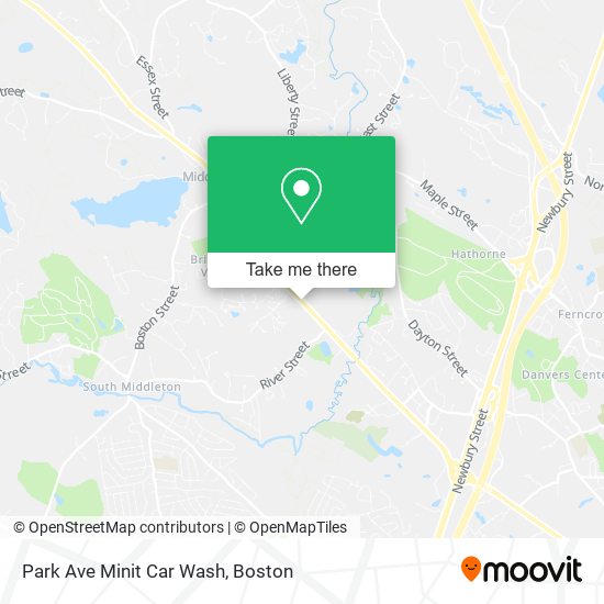 Park Ave Minit Car Wash, 195 S Main St map