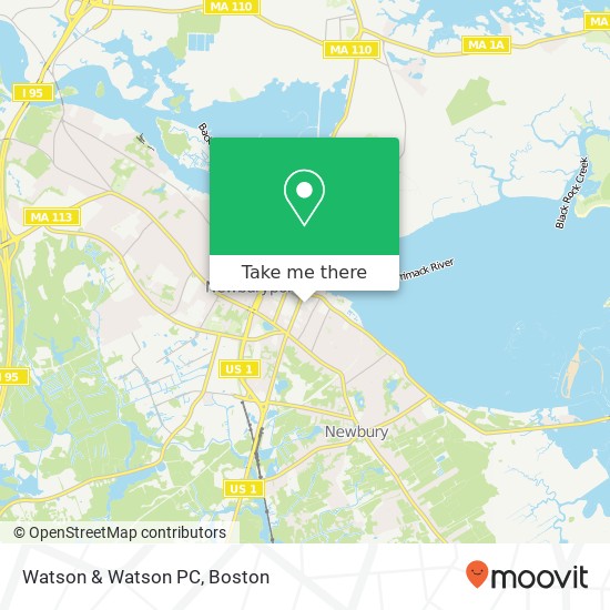 Mapa de Watson & Watson PC, 23 Middle St