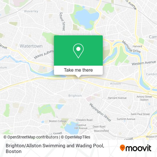 Brighton / Allston Swimming and Wading Pool map