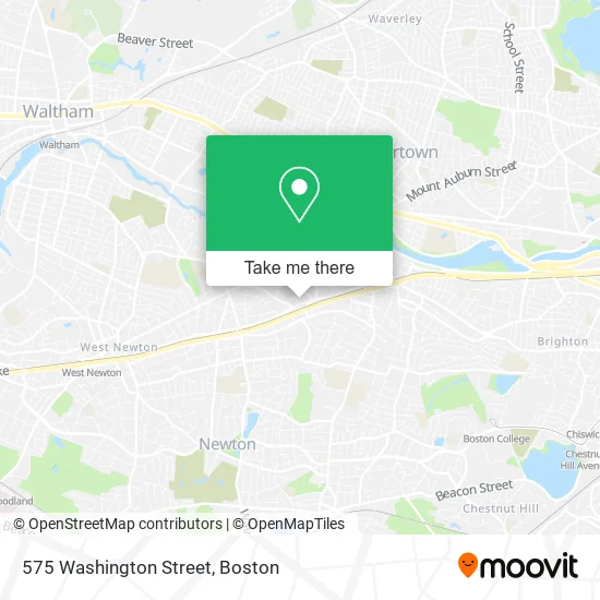 575 Washington Street map