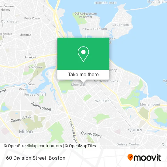 60 Division Street map