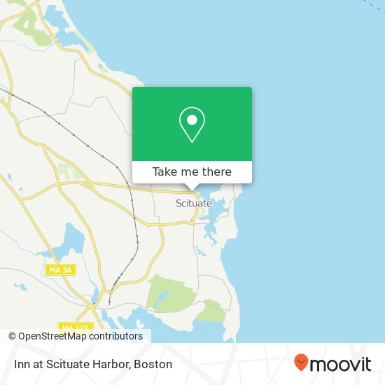 Inn at Scituate Harbor map