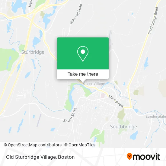 Old Sturbridge Village Map How To Get To Old Sturbridge Village By Bus?