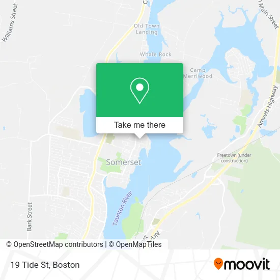 19 Tide St map
