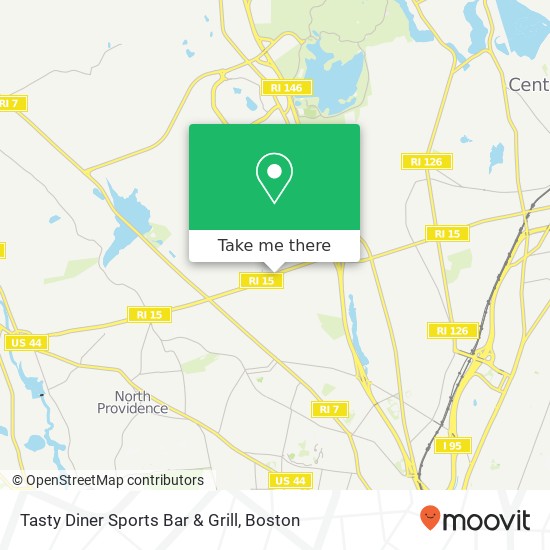 Tasty Diner Sports Bar & Grill, 1410 Mineral Spring Ave Providence, RI 02904 map