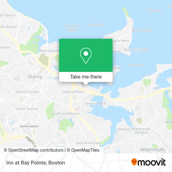 Inn at Bay Pointe map