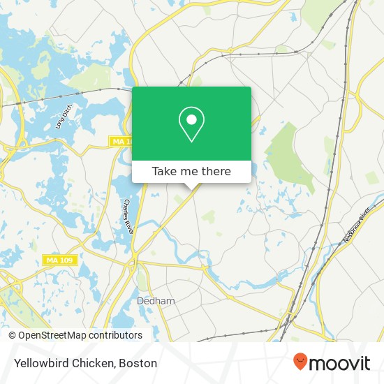 Yellowbird Chicken, 239 Grove St West Roxbury, MA 02132 map