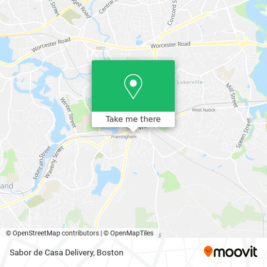 Mapa de Sabor de Casa Delivery