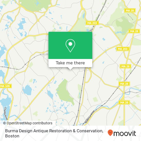 Burma Design Antique Restoration & Conservation, 10 Malverna Rd Roslindale, MA 02131 map