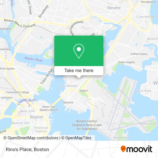 Rino's Place map