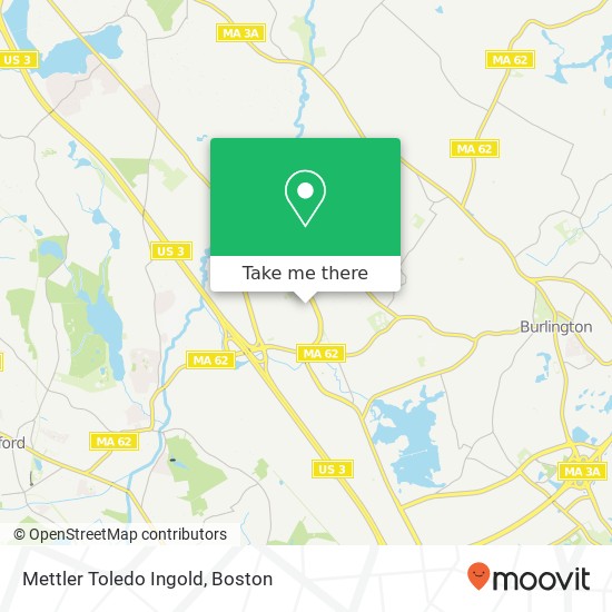 Mettler Toledo Ingold, 36 Middlesex Tpke Bedford, MA 01730 map