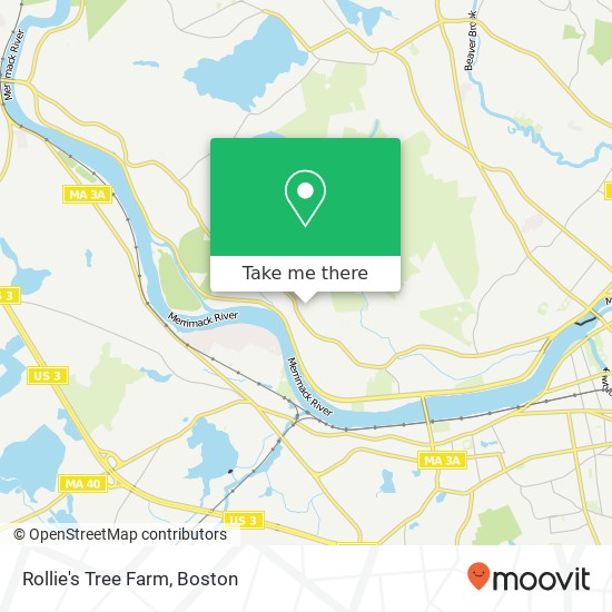 Rollie's Tree Farm, 1413 Varnum Ave Lowell, MA 01854 map