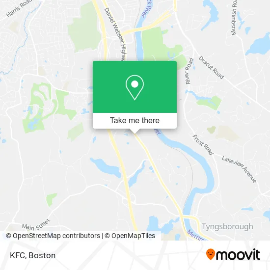 KFC map