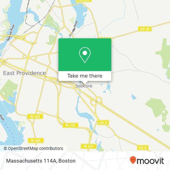 Massachusetts 114A map