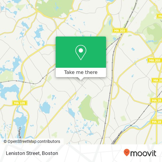 Leniston Street map