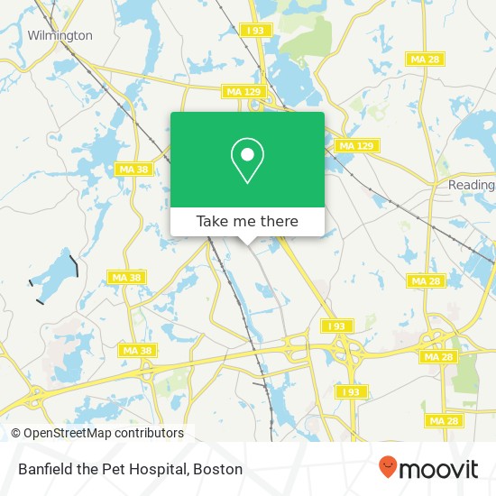 Banfield the Pet Hospital map