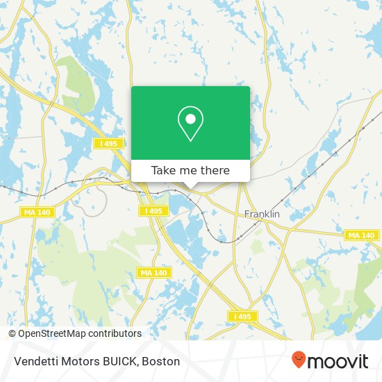 Vendetti Motors BUICK map