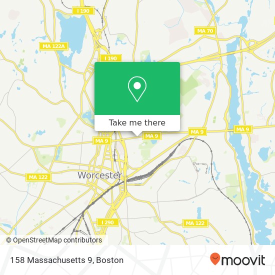 158 Massachusetts 9 map