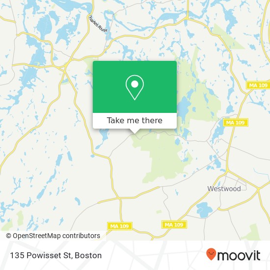 135 Powisset St map