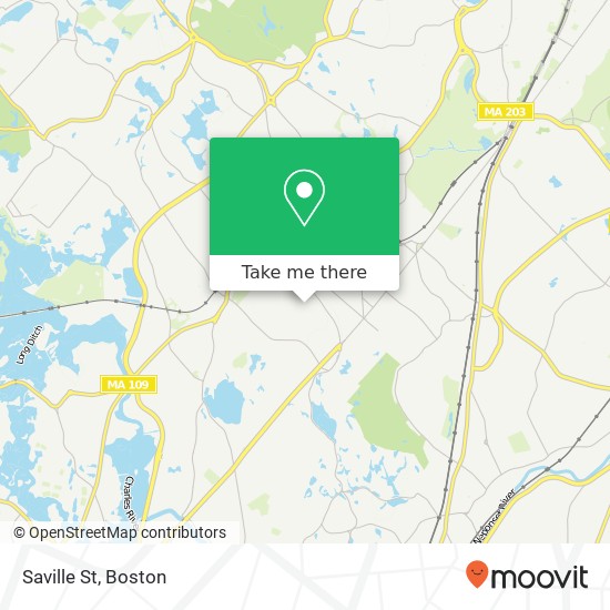 Mapa de Saville St