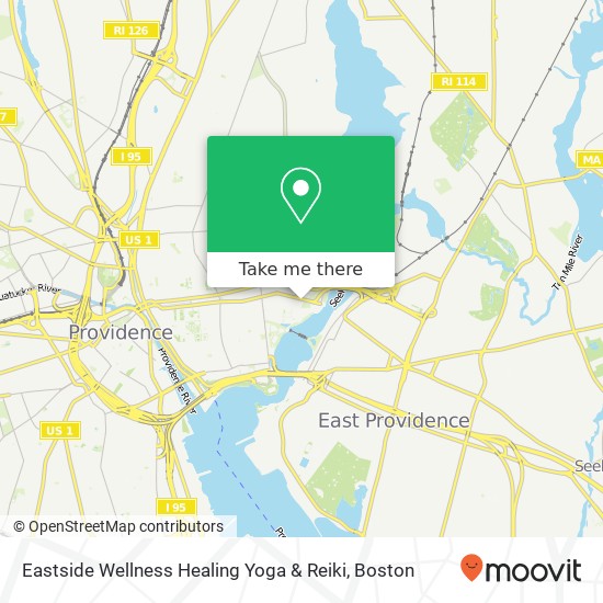 Eastside Wellness Healing Yoga & Reiki map