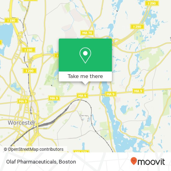 Olaf Pharmaceuticals map