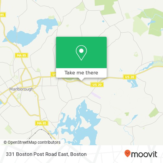 331 Boston Post Road East map