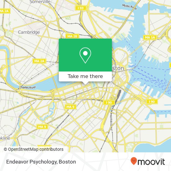 Endeavor Psychology map