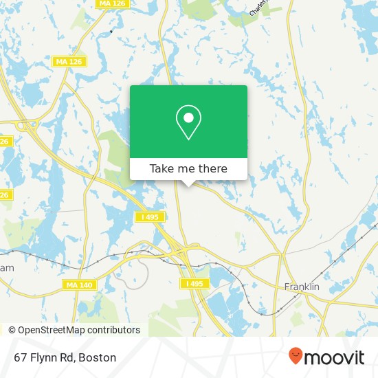 67 Flynn Rd map