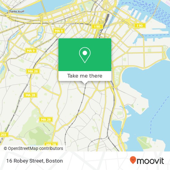 16 Robey Street map