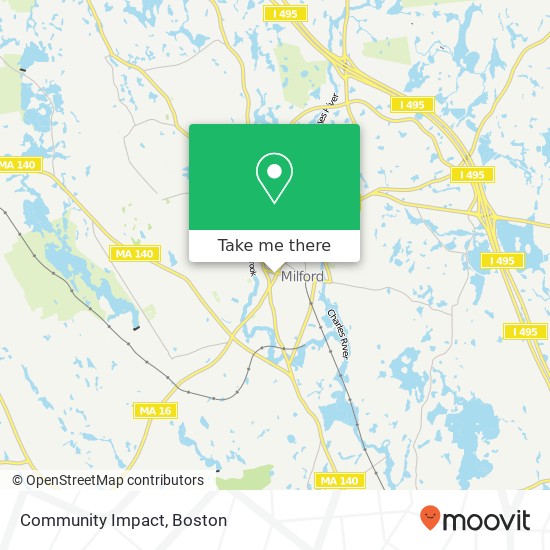 Community Impact map
