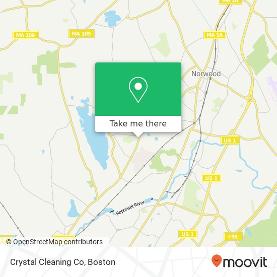 Crystal Cleaning Co map