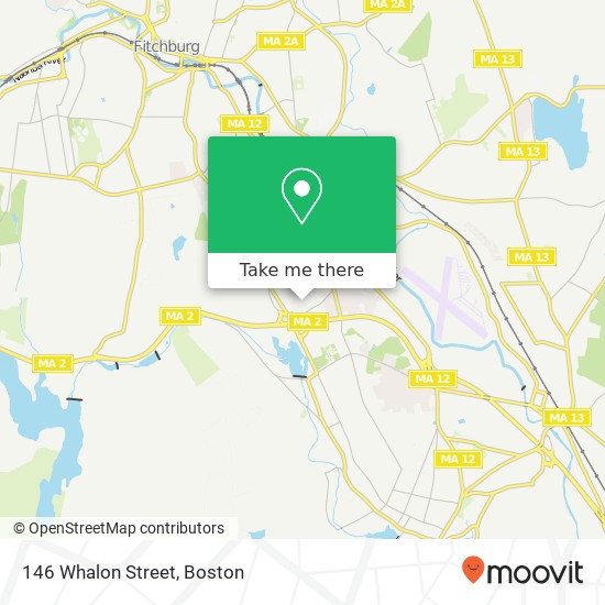 146 Whalon Street map