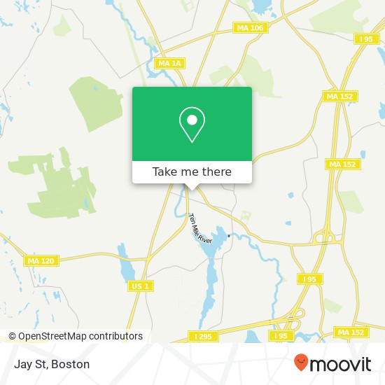 Jay St map