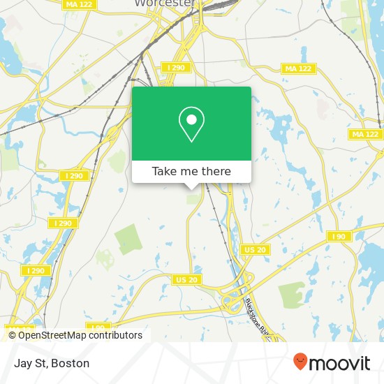 Jay St map