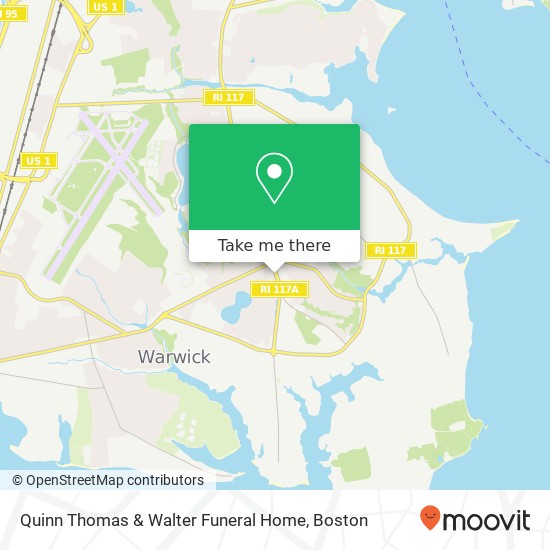 Mapa de Quinn Thomas & Walter Funeral Home