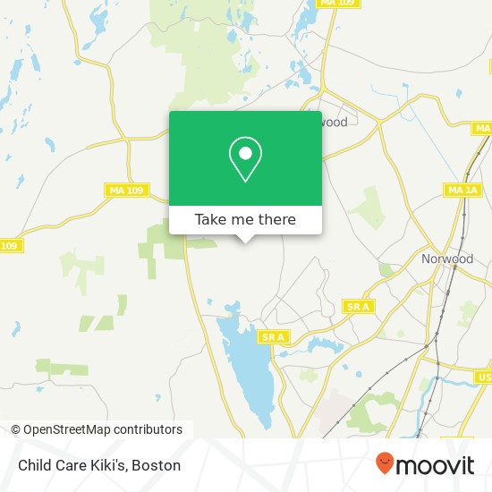 Child Care Kiki's map