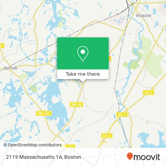 2119 Massachusetts 1A map