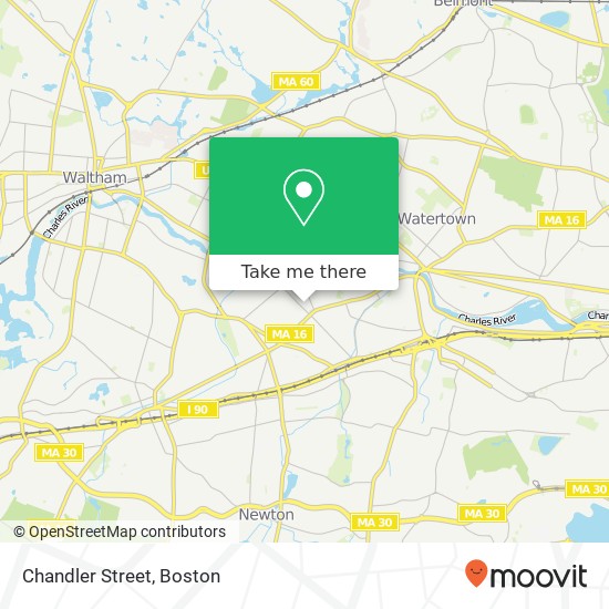 Mapa de Chandler Street